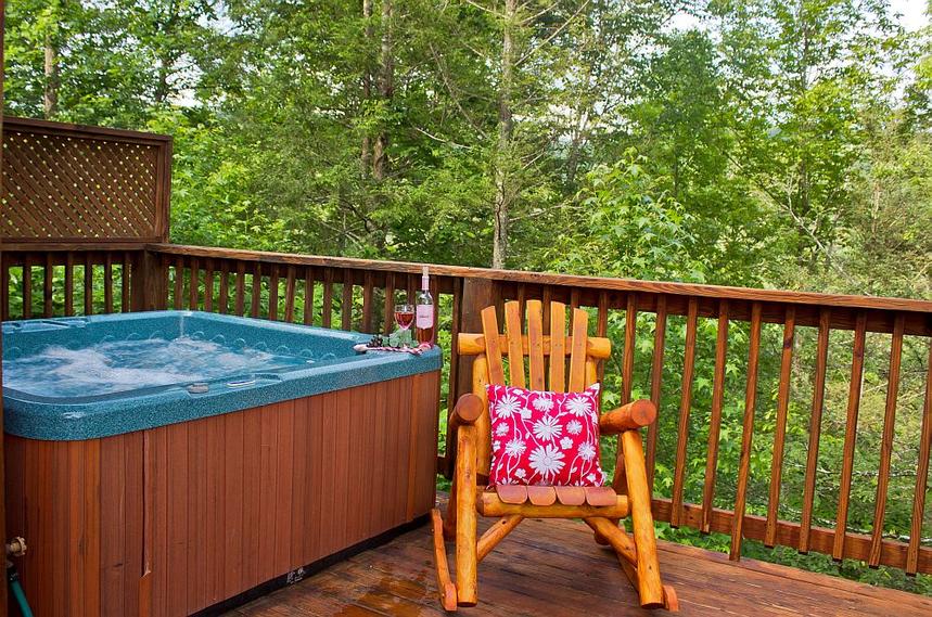 Hot Tub and Chair